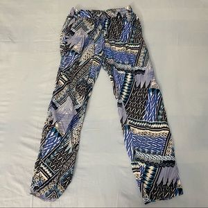 Patterned Pants